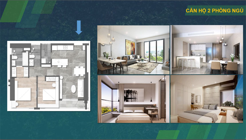 Bên cạnh nội thất đầu tư kỹ lưỡng, căn hộ còn có cây xanh xen kẽ giúp không gian thêm sinh động.